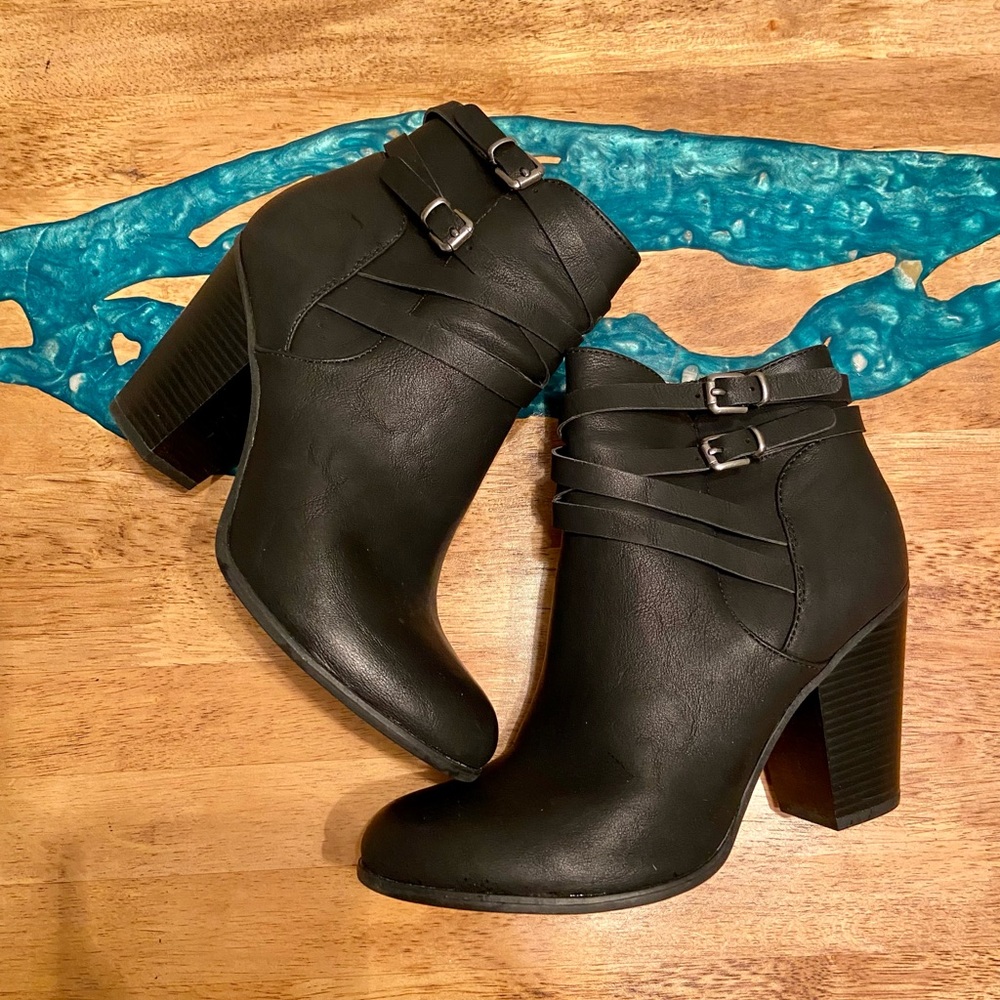 Like New 3” Heeled Booties